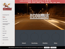 Tablet Screenshot of fox-courier.de